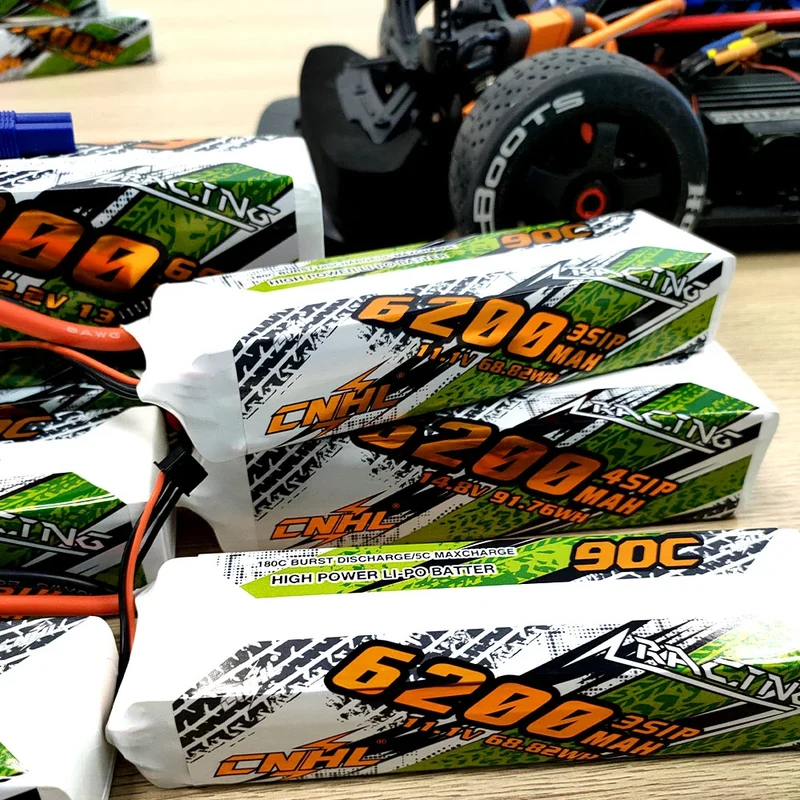 CNHL Racing Series 6200mAh 11,1V 3S 90C LiPo-Akku mit EC5-Stecker