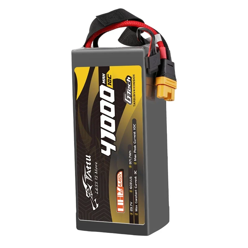 Tattu 41000mAh 6S 10C 23,7V UHV mit XT90S-F Stecker
