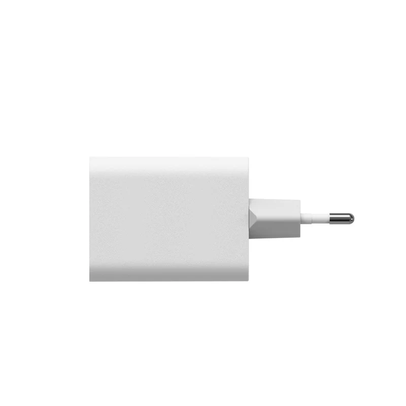 mophie Power Adapter GaN USB-C Dual 70W - Weiß