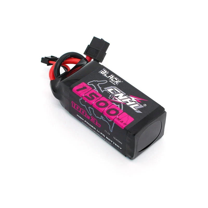CNHL Black Series 1500mAh 11,1V 3S LiPo-Akku mit XT60-Stecker ( 2 St. )