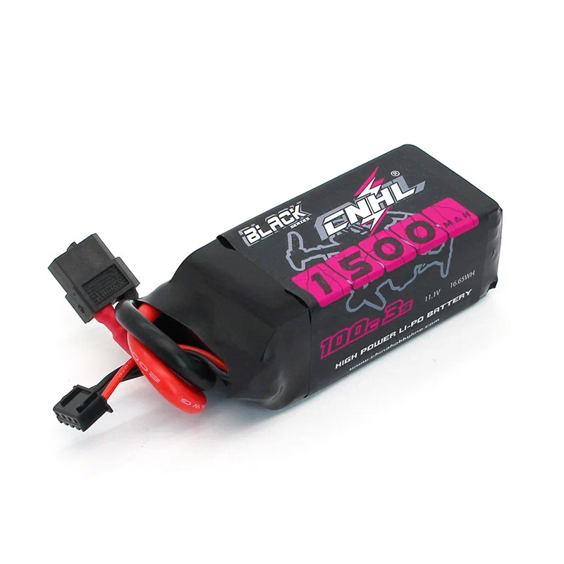 CNHL Black Series 1500mAh 11,1V 3S LiPo-Akku mit XT60-Stecker ( 2 St. )