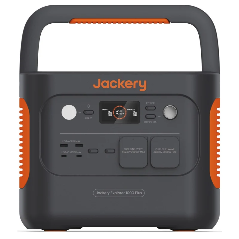 Jackery Explorer 1000 Plus Powerstation LiFePO4 1264 Wh / 2000 W