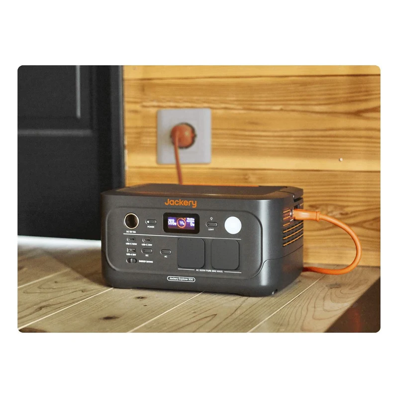 Jackery Explorer 500 v2 EU Powerstation 512 Wh / 500 W mit LiFePO4-Akku