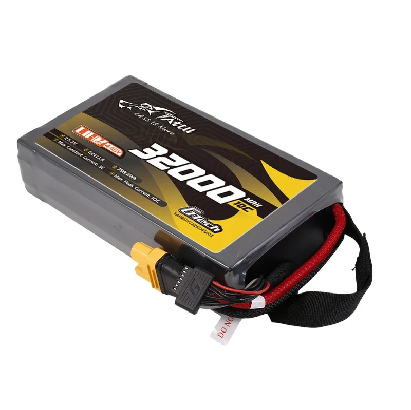 Tattu 32000mAh 6S 10C UHV 23,7V LiPo-Akku mit XT90S-F-Stecker