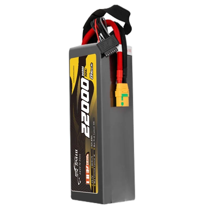 TATTU 22000mAh 6S 10C UHV 23,7V LiPo-Akku mit XT90S-F-Anschluss