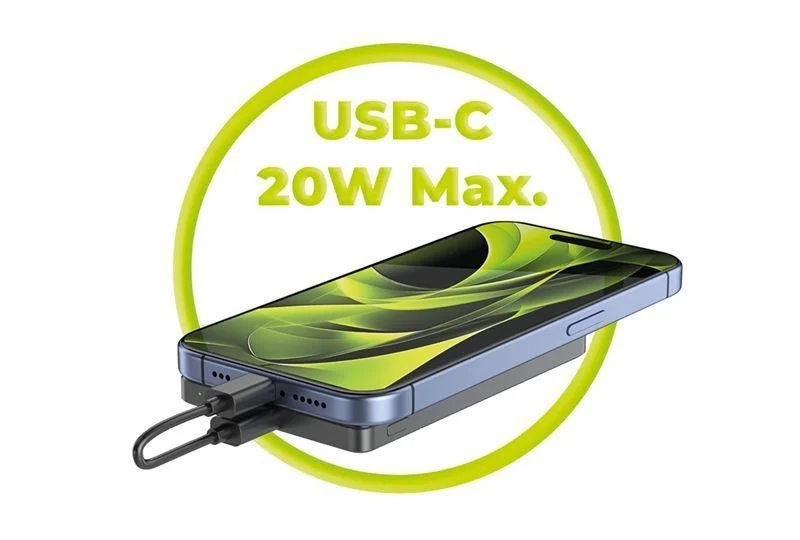 Mobile Origin Magsafe Powerbank mit Watch Charger - Space Grau