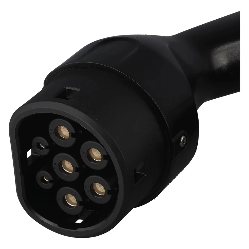AccuCell 11KW Ladekabel für e-Auto - Elektroauto, 5 Meter, Anschlussart Typ 2 EU Norm 62196 EV