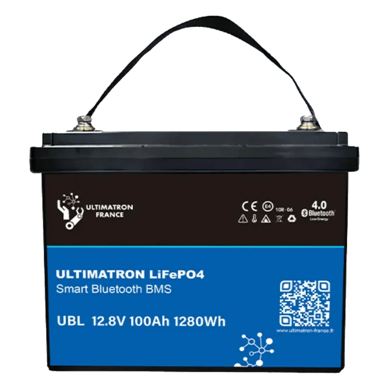 Batterie connectée Lithium LiFePO4 12V 100Ah, série UBL PRO