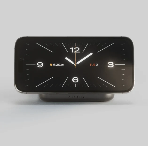 Zens Aluminium Series Magnetic Nightstand Wireless Charger
