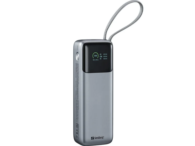 SANDBERG All-in1 Powerbank 20.000mAh 130W - Aluminium