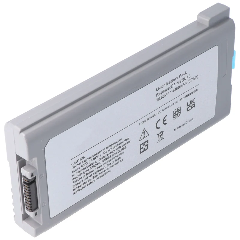 AccuCell Akku passend für Panasonic ToughBook CF53, Li-Ion, 10,65V, 8400mAh, 89,5Wh