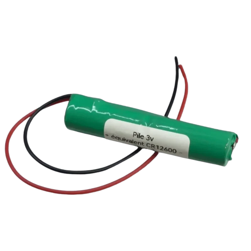 Pile PLC CR12600 3V 950mAh Sortie Fils Compatible CR2NP DL2N FANUC IC697-ACC-701