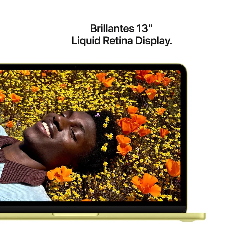 MacBook Neo 13 Zoll mit A18 Pro chip, 6-core CPU und 5-core GPU, 8GB, 256GB SSD, Citrus