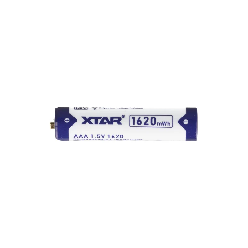 Xtar AAA 1,5V 1620mWh typisch 1000mAh Lithium-Ionen Akku, wiederaufladbar nur mit speziellem Ladegerät (4 Stuck)