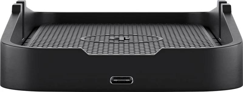 Goobay Kabelloses Kfz-Schnellladegerät 15 W, schwarz - Ladematte geeignet für Smartphones und Geräte mit Qi-Standard