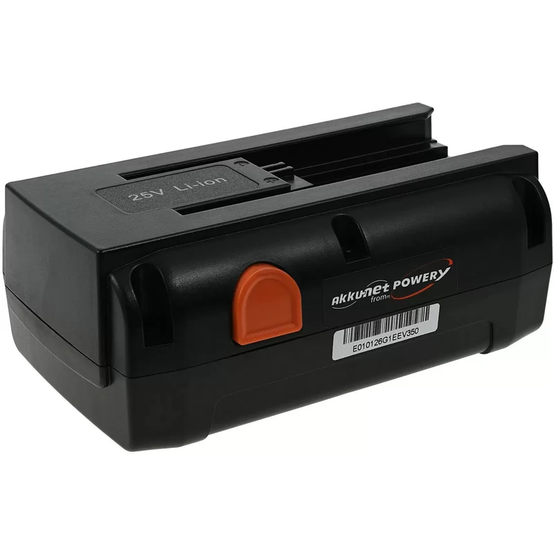 AccuCell Akku für Gardena Akku-Spindelmäher 380 Li Typ 04025-20 25 Volt 3000mAh
