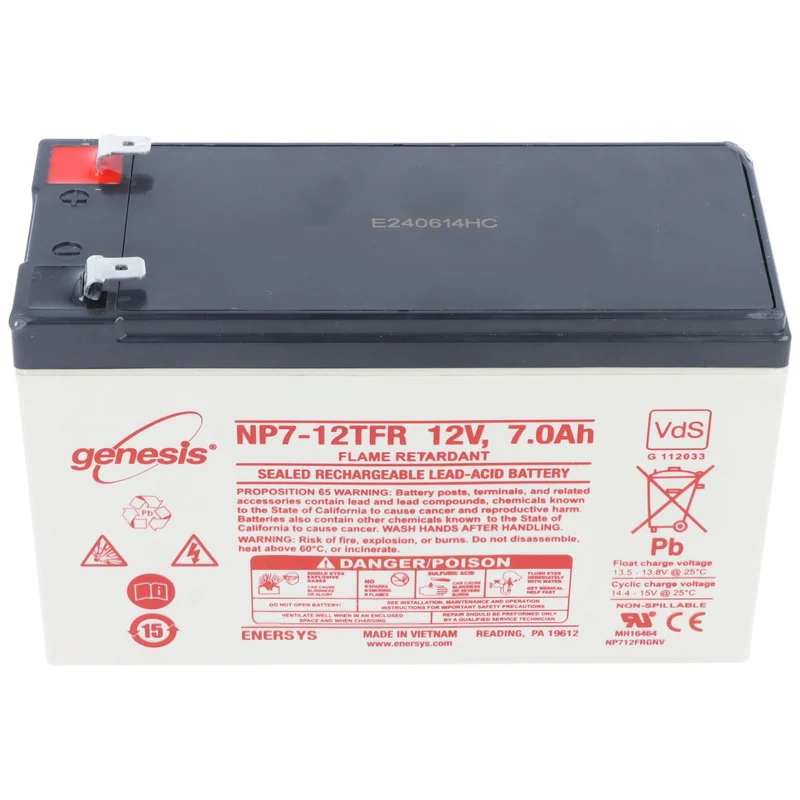 ENERSYS HAWKER Genesis Blei Akku NP7-12 12.0V 7.0Ah, wiederaufladbar