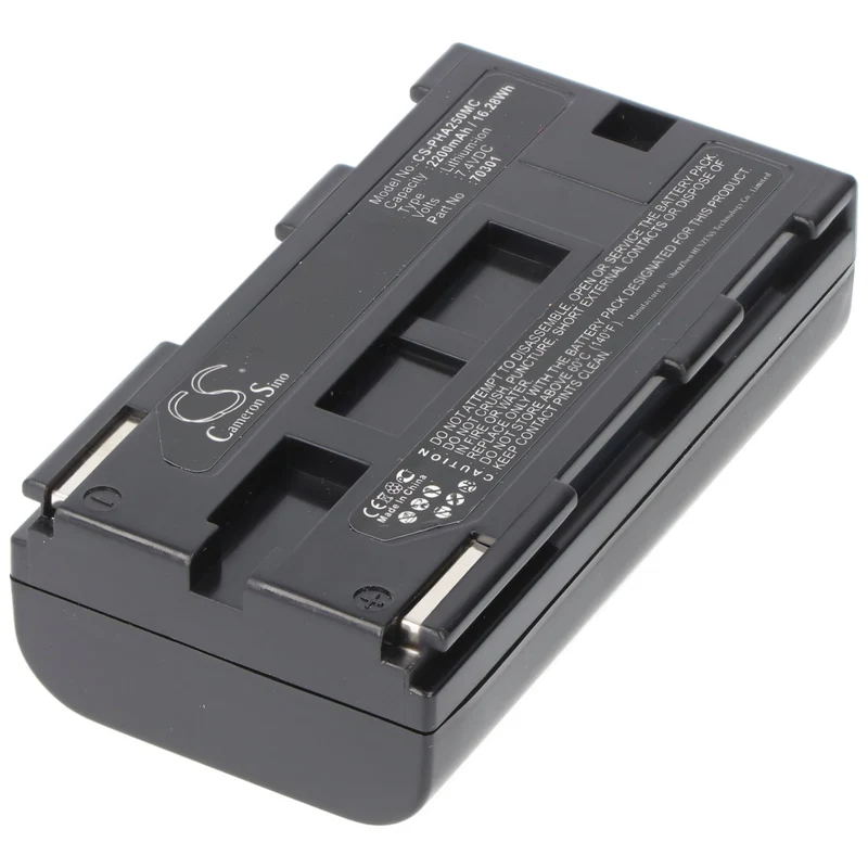 AccuCell Akku für Phase One P25 , RIEGL FG21P, FG21-P, 70301, Li-Ion 7,4V, typ. 2200mAh