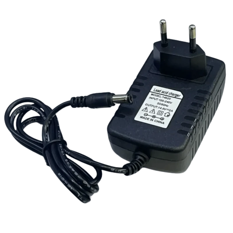 Chargeur LiFEPO4 Plomb 14.6V 2A 5.5x2.5mm