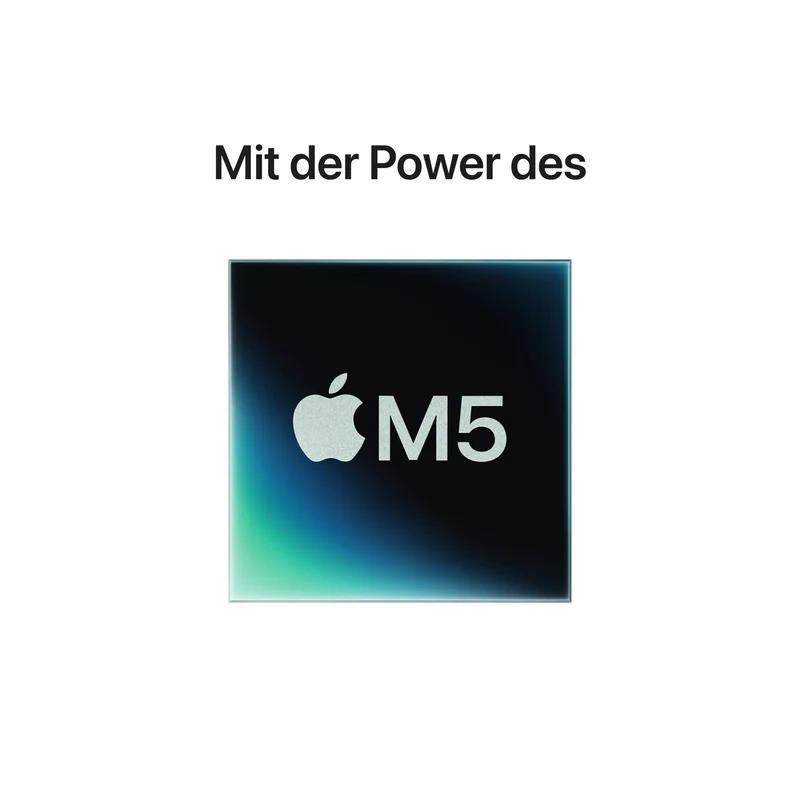 MacBook Pro 14 Zoll mit M5 Chip mit 10-Core CPU und 10-Core GPU, 24GB, 1TB SSD, Silber