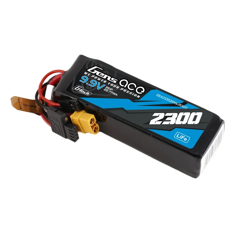 Gens ace Mini G-Tech 2300mAh 9,9V 3S 20C Li-Fe-Akku mit XT60 für Empfänger