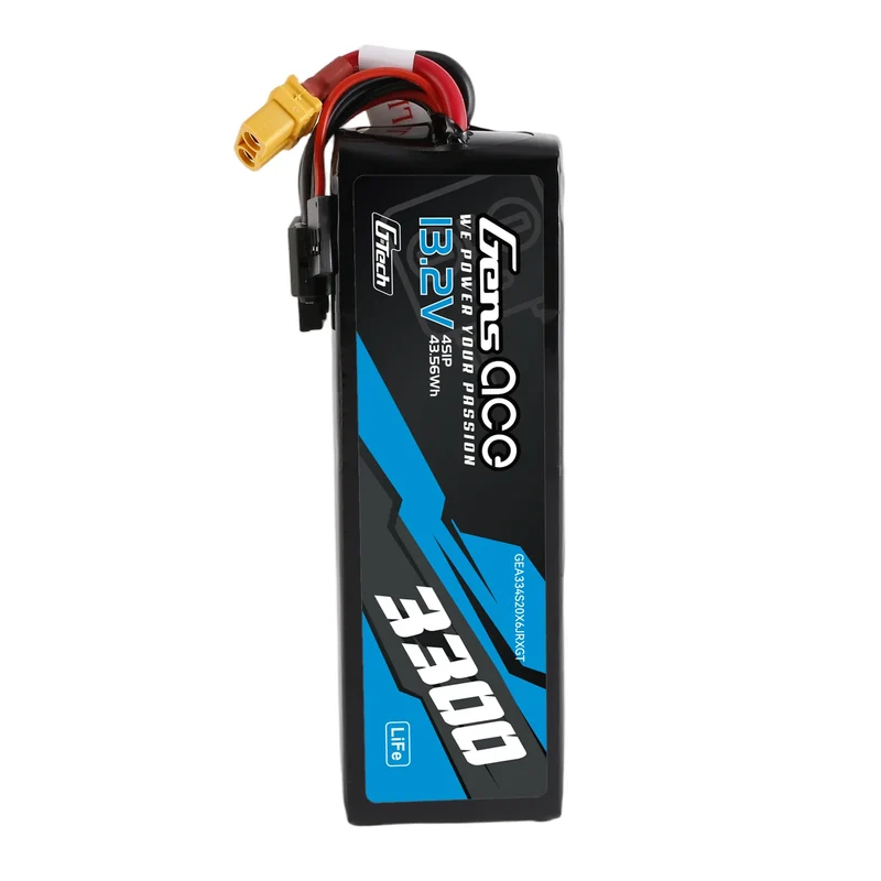 Gens Ace Mini G-Tech 3300mAh 13,2V 4S 20C Li-Fe-Akku mit XT60 für Empfänger