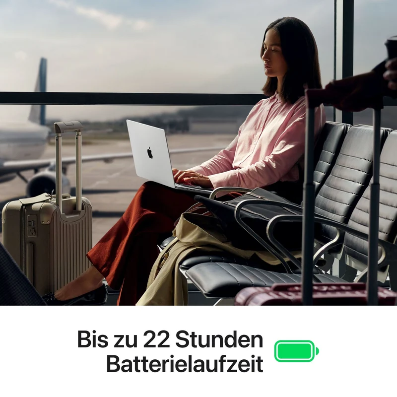 MacBook Pro 14 Zoll mit M5 Pro chip, 15-core CPU und 16-core GPU, 24GB, 1TB SSD, Space Schwarz