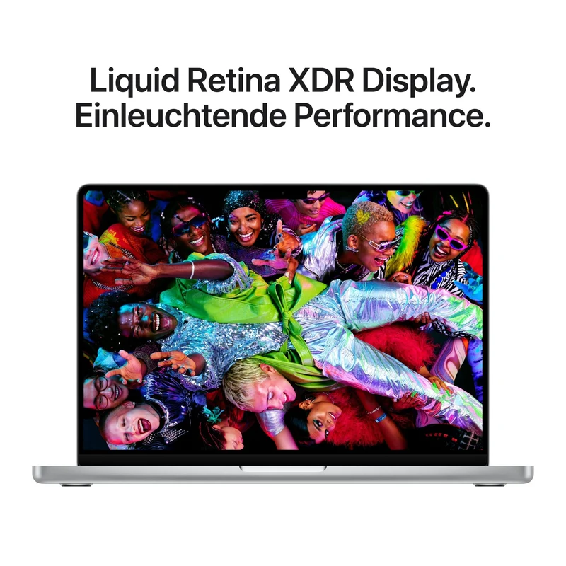 MacBook Pro 14 Zoll mit M5 Pro chip, 15-core CPU und 16-core GPU, 24GB, 1TB SSD, Silber