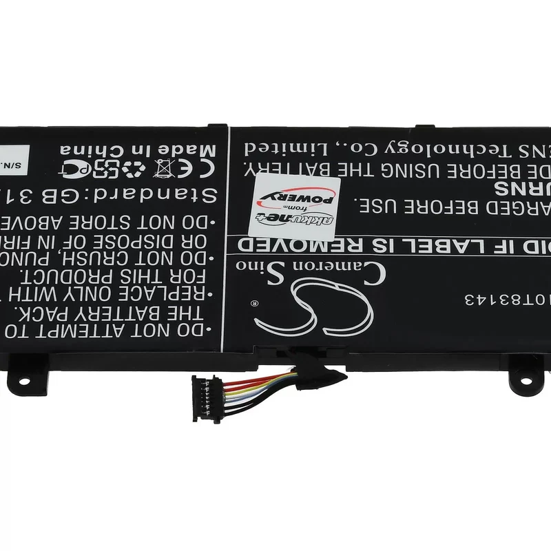 AccuCell Akku passend für Laptop Lenovo ThinkPad P1 2019 20qt000rge, Typ L18M4P71 u.a. - 15,4V - 5000 mAh