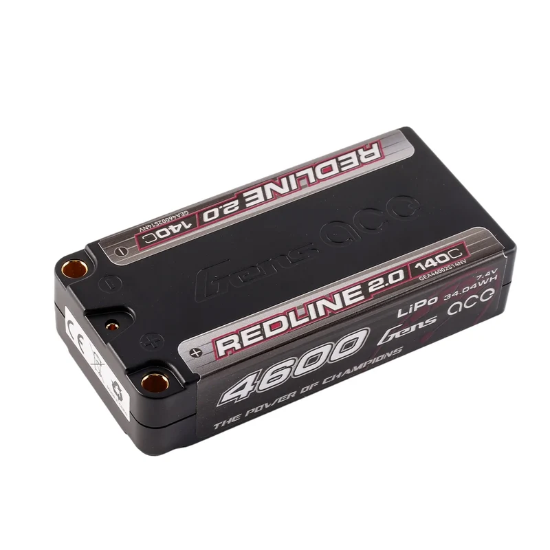 Gens ace Redline 2.0 4600mAh 2S 140C Shorty Lipo Akku
