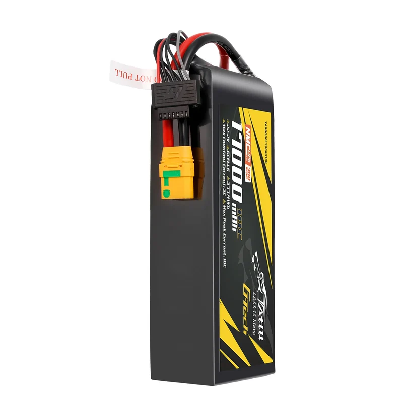 Tattu Semi-Solid State 300Wh/kg 17000mAh 10C 22,2V 6S1P G-Tech LiPo-Akkupack mit XT90S-F-Stecker