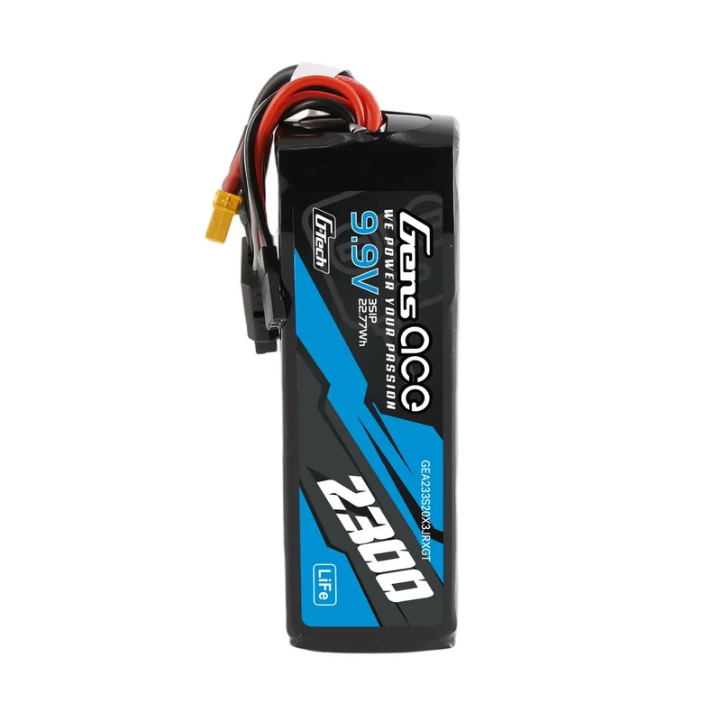 Gens ace Mini G-Tech 2300mAh 9,9V 3S 20C Li-Fe-Akku mit XT30 für Empfänger