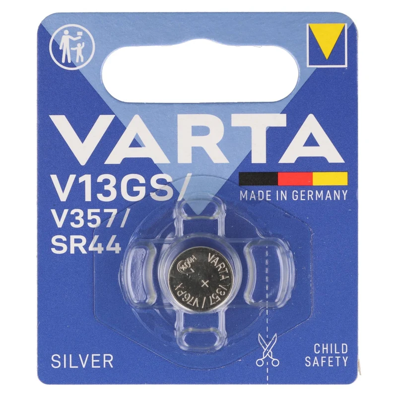 Varta Uhrenbatterie V13GS/V357 SR44 / SR1154 1er Blister