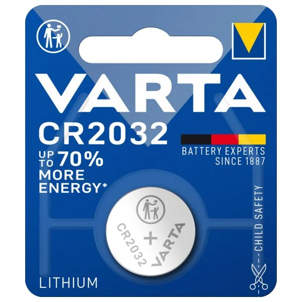 Varta Knopfzelle CR2032 1er Blister