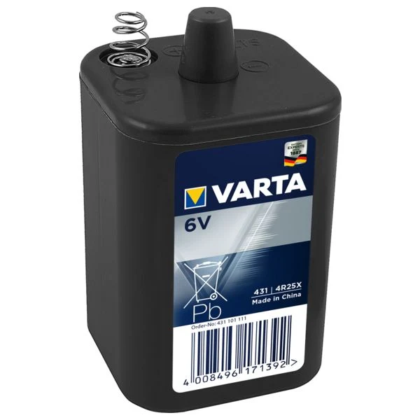 Varta Longlife Plus 431 6V-Block Batterie lose