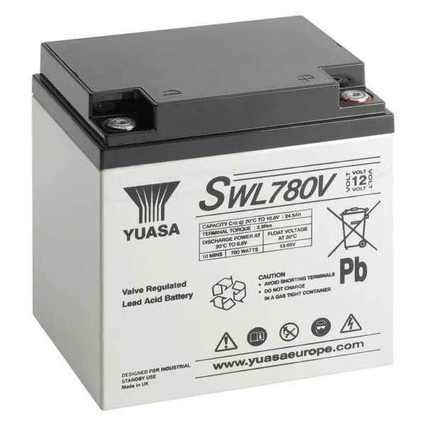 Yuasa Blei-Akku SWL780V AGM, Hochstrom Longlife, M5 Innengewinde