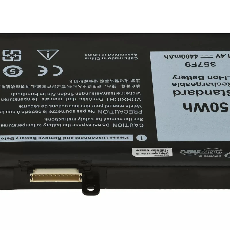AccuCell Akku für Laptop Dell Inspiron 15 7559 / INS15PD / Typ 357F9 - 11,4V - 4400mAh