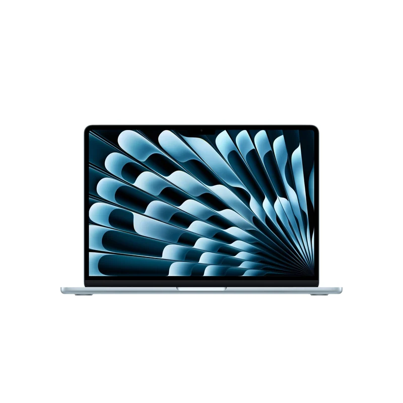 MacBook Air 13 Zoll mit M5 chip, 10-core CPU und 10-core GPU, 16GB, 1TB SSD, Himmelblau
