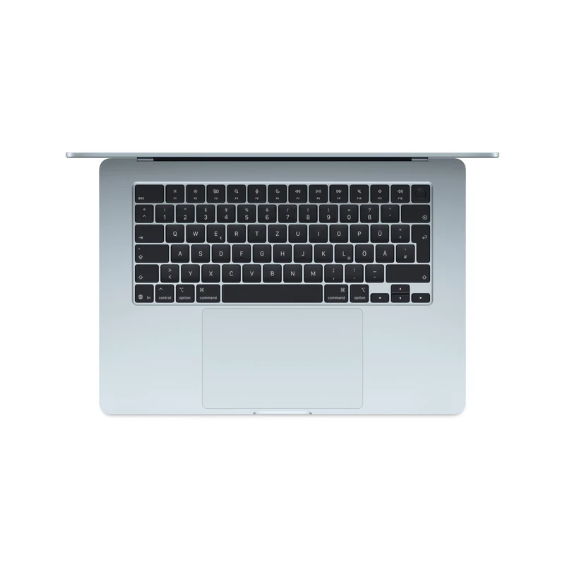 MacBook Air 15 Zoll mit M5 chip, 10-core CPU und 10-core GPU, 24GB, 1TB SSD, Himmelblau