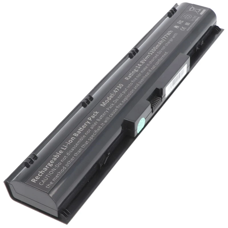 AccuCell Akku passend für HP ProBook 4730s, 4740s, Li-Ion, 14,4V, 5200mAh, 74,9Wh, black