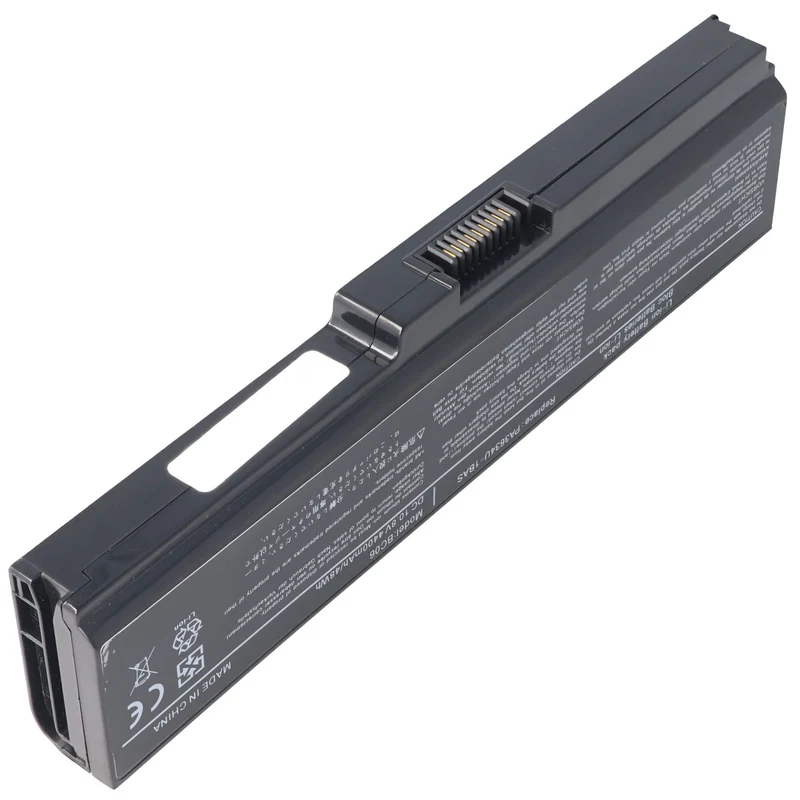 AccuCell Akku passend für Toshiba Sat Pro U400 series, Li-Ion, 11,1V, 4400mAh, 47,5Wh, black