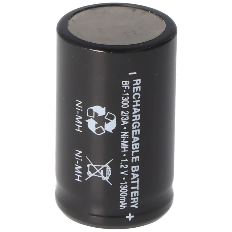 AccuCell 2/3A NiMH Akku 1,2 Volt 1300mAh, der hochstromfähige NiMH Akku