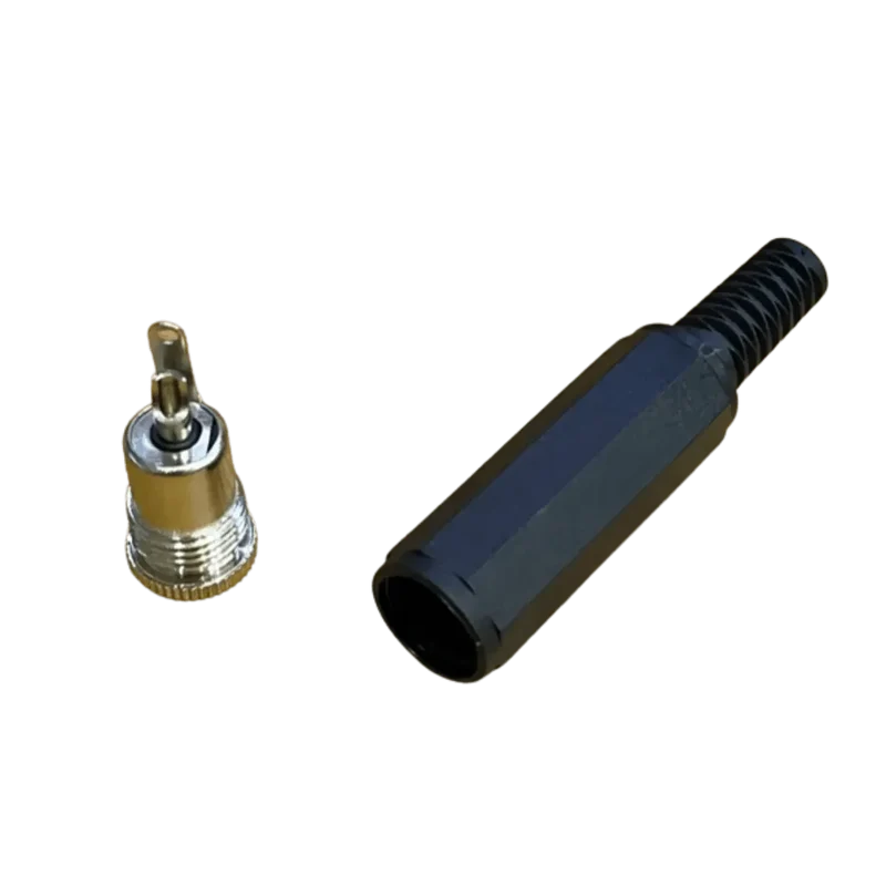 Fiche de connexion d’alimentation DC à souder 5.5 x 2.1 mm