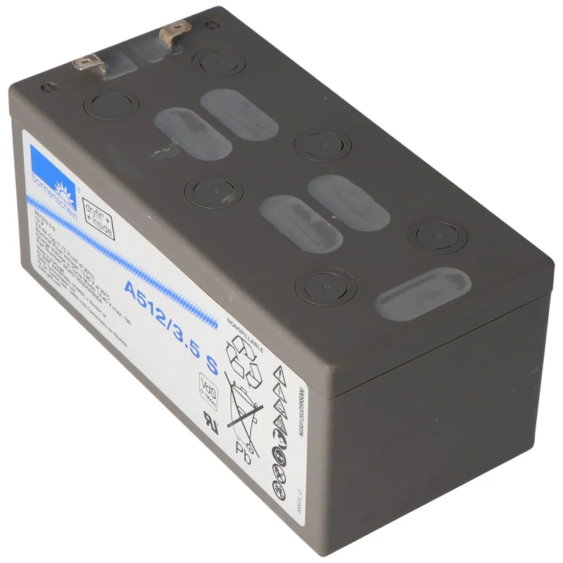 Exide Sonnenschein Dryfit A512/3.5 S Blei Akku, VdS-Nr. G190045