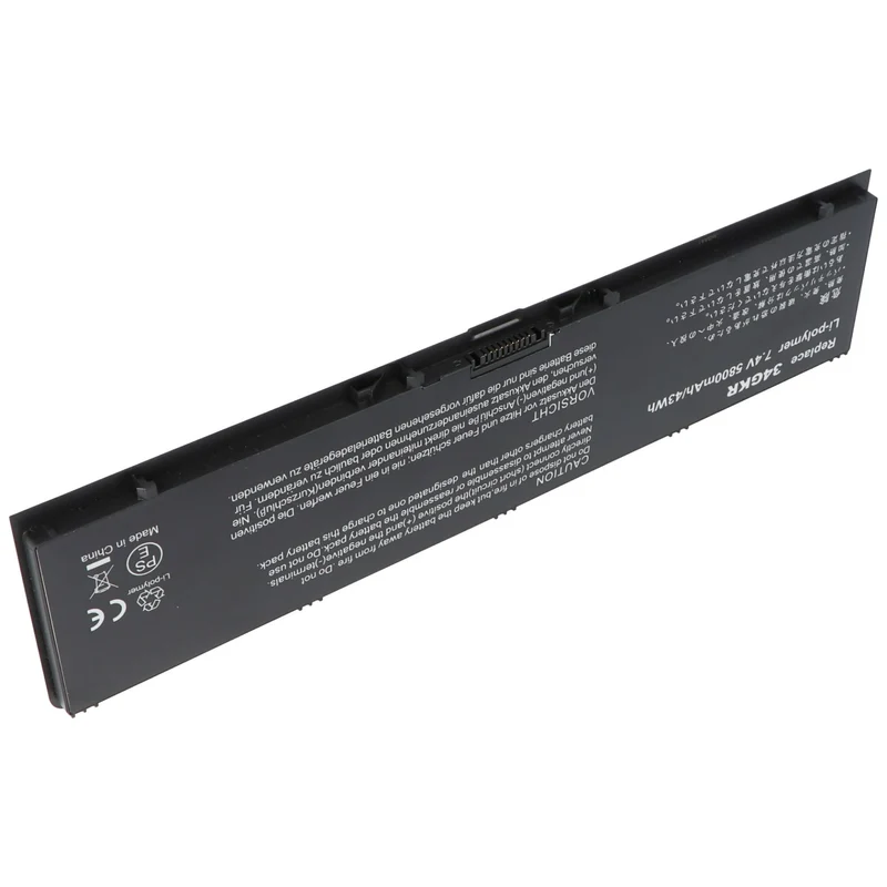 AccuCell Akku passend für Dell Latitude E7440, Latitude 14 7000 Series, 7,4 Volt 6000mAh