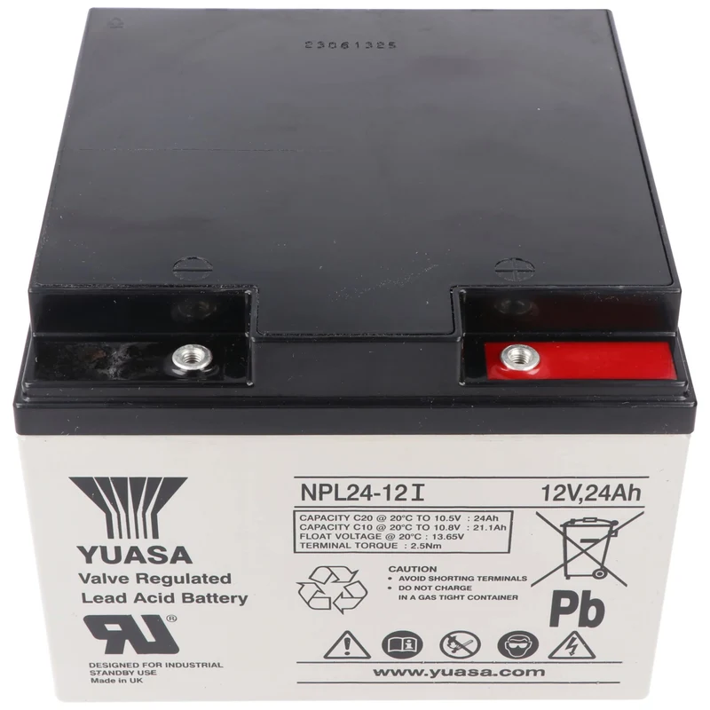 YUASA NPL24-12 Akku Blei PB 12 Volt 24Ah
