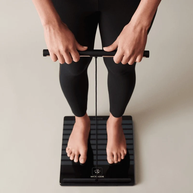 Withings Body Scan vernetzte Gesundheitsstation, schwarz