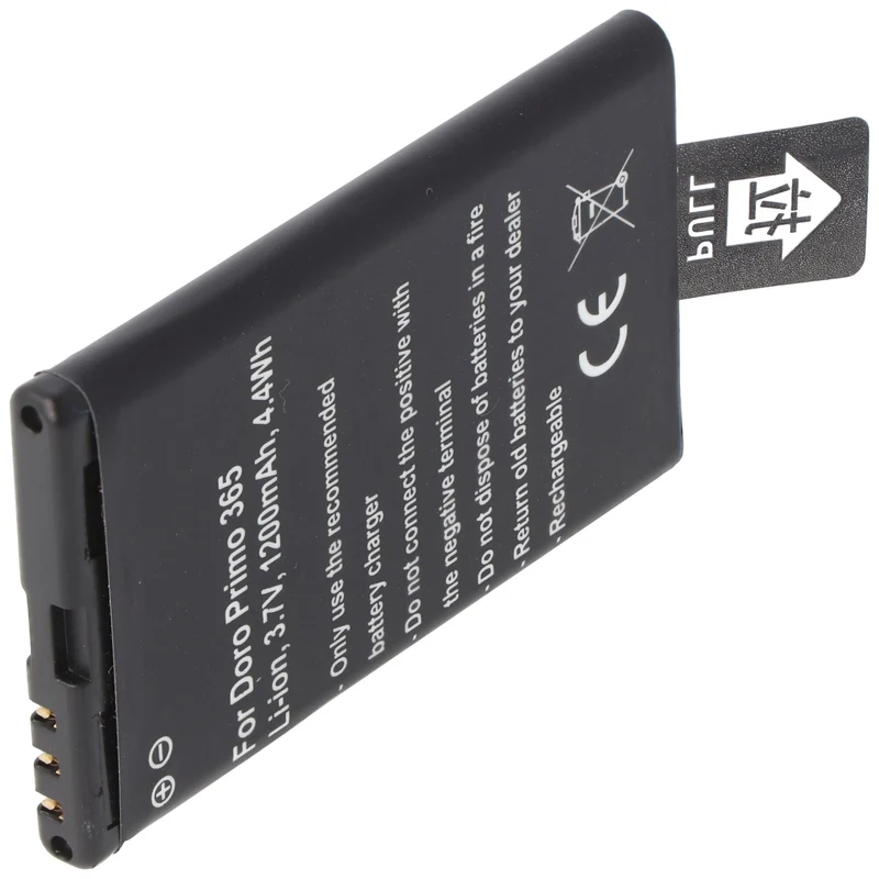AccuCell Akku passend für den Handy Doro Primo 365 Akku, Skylink Duos Akku RBC01