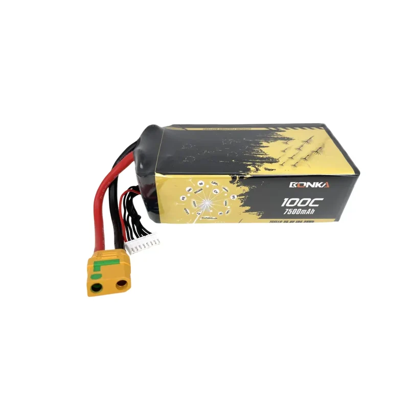 Bonka Lipo Akku 7500mAh 100C 25,9V XT90 Antiblitz