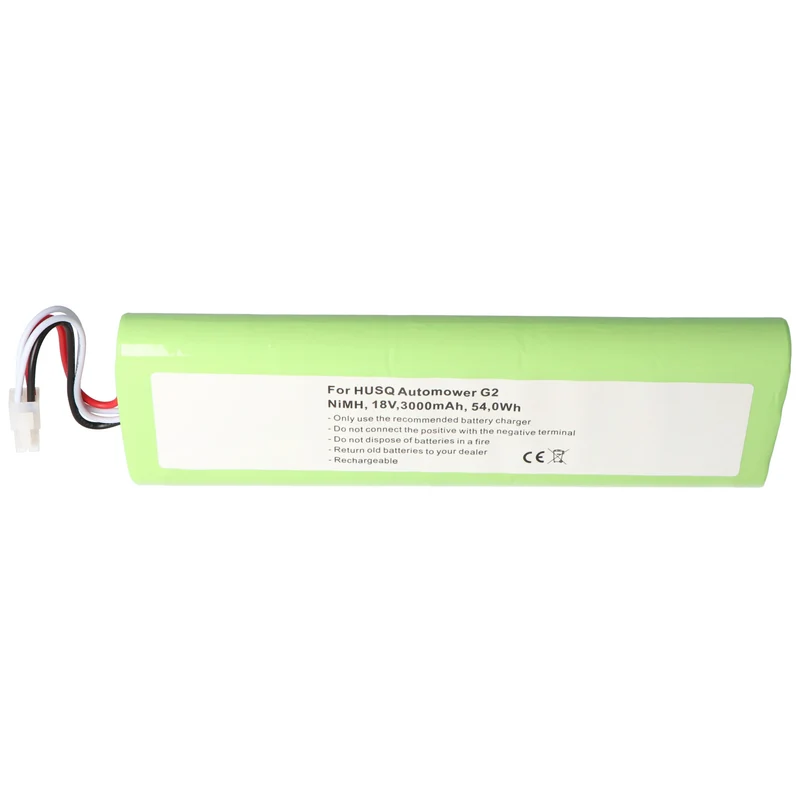 AccuCell Akku passend für Husqvarna Automower 260ACX, G2 2006, NiMH, 18V, 3000mAh, 54,0Wh